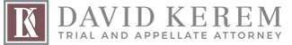 David Kerem Law – Trial and Appellate Attorney Logo